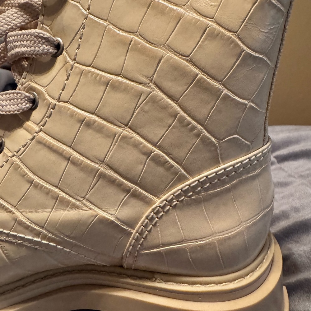 Schutz Boots Crocodile Pattern - image 5